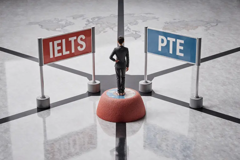 آزمون آیلتس یا PTE؟ کدام آزمون برای مهاجرت یا پذیرش تحصیلی مناسب‌تر است؟